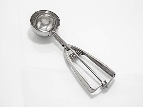 Solula-Stainless-Large-Muffin-Scoop, Large Cupcake Muffin Batter Dispenser,  Large Ice Cream Cupcake Muffin Batter Scoop, Food-grade 18/8 Stainless  Steel, Size 10